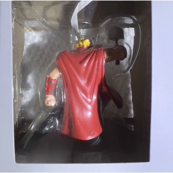 Hallmark 2021 Marvel THOR & Mjolnir 3” Christmas Tree Ornament Collective - Picture 4 of 7